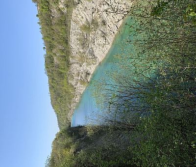 Der türkisblaue Canyon in Lengerich